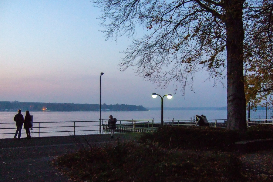 Abendstimmung am Großen Wannsee